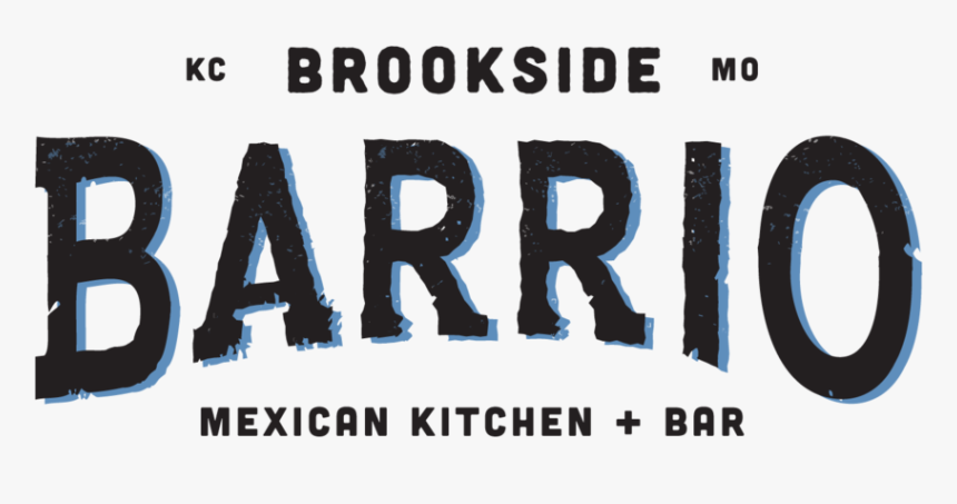 Barrio Logos Brookside Black 8april19 - Graphics, HD Png Download, Free Download