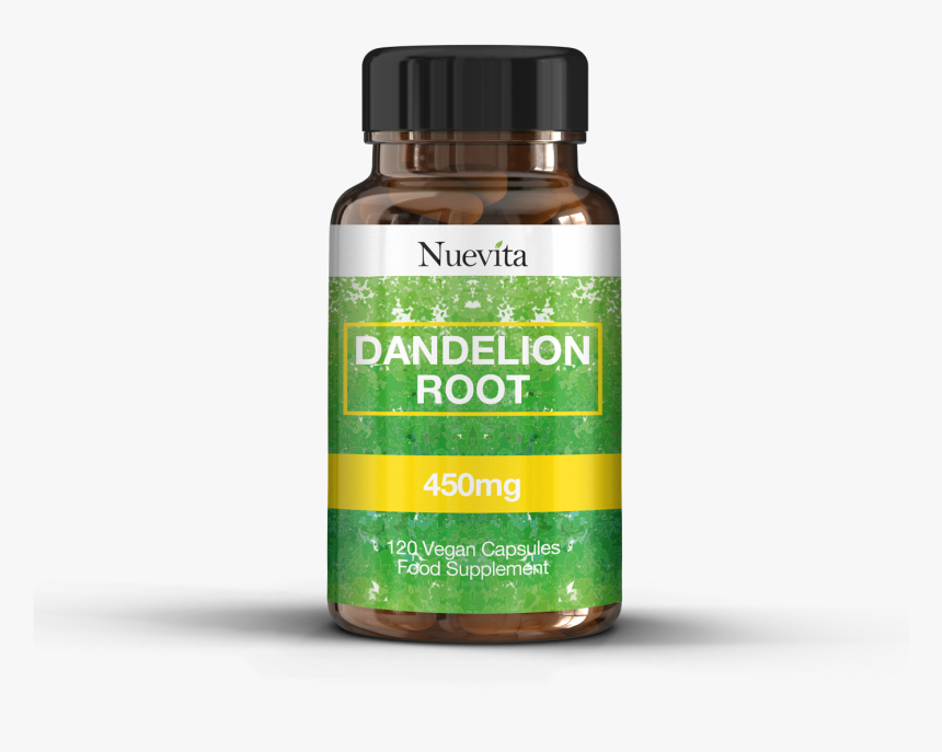 Dandelion Root Vegan 450mg Capsules - Capsule, HD Png Download, Free Download