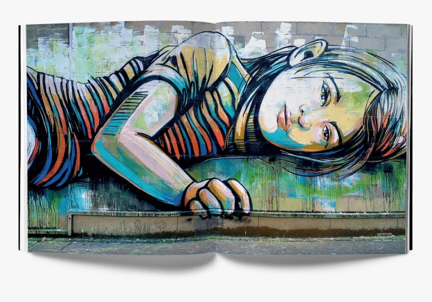 Alice Pasquini, Crossroads, Street Art Book, Urban - Bi Product Of A Misinformed Culture, HD Png Download, Free Download