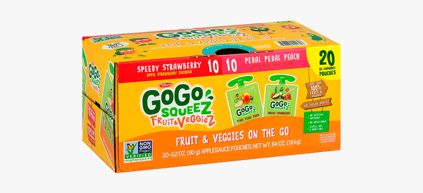 Gogo Squeez Fruit & Veggiez, HD Png Download, Free Download