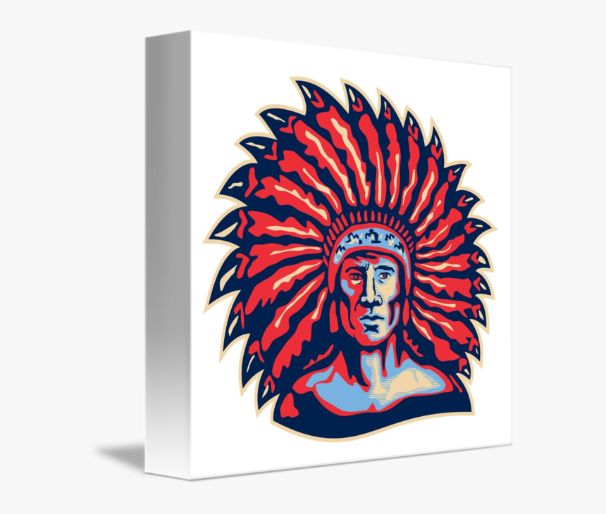 Print Native American Vintage, HD Png Download, Free Download