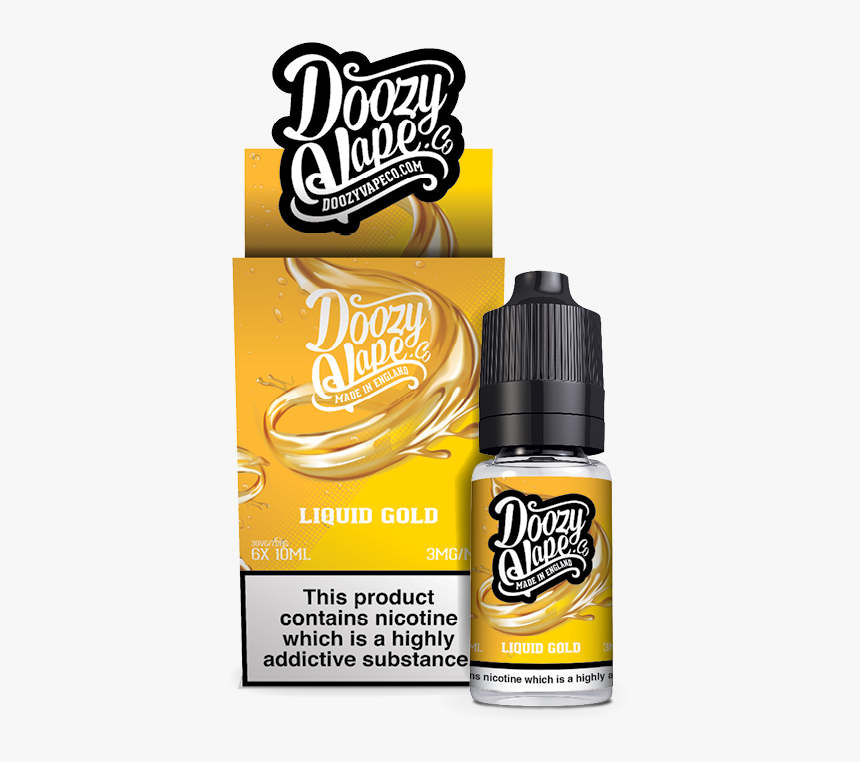 Liquid Gold 9x10ml Offer Free 3x10ml - Doozy Vape Co. Ltd, HD Png Download, Free Download