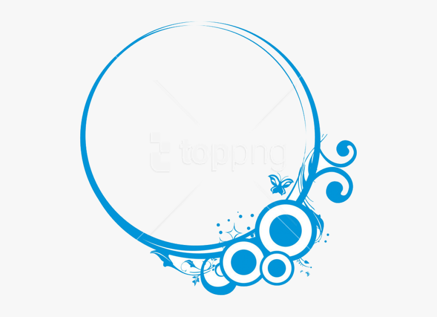 Circle Png Image - Blue Frame Png Transparent, Png Download, Free Download