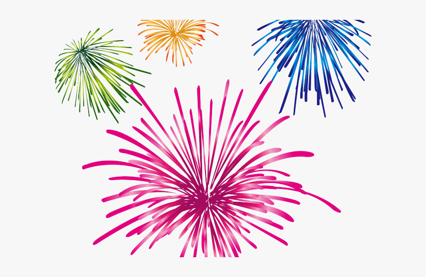 Feu D Artifice Png, Transparent Png - Kindpng