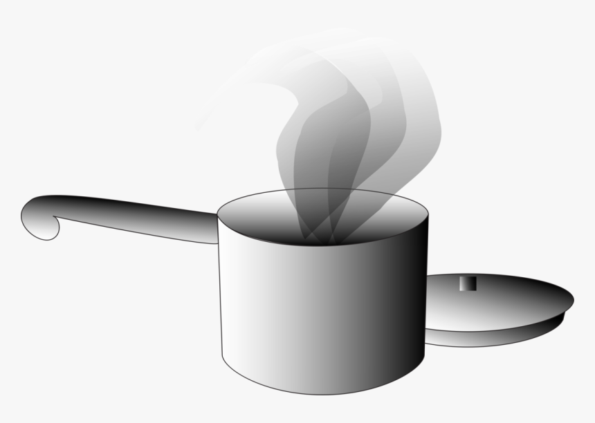 Steaming Cooking Stock Pots Casserole - Steaming Pot Clip Art, HD Png Download, Free Download