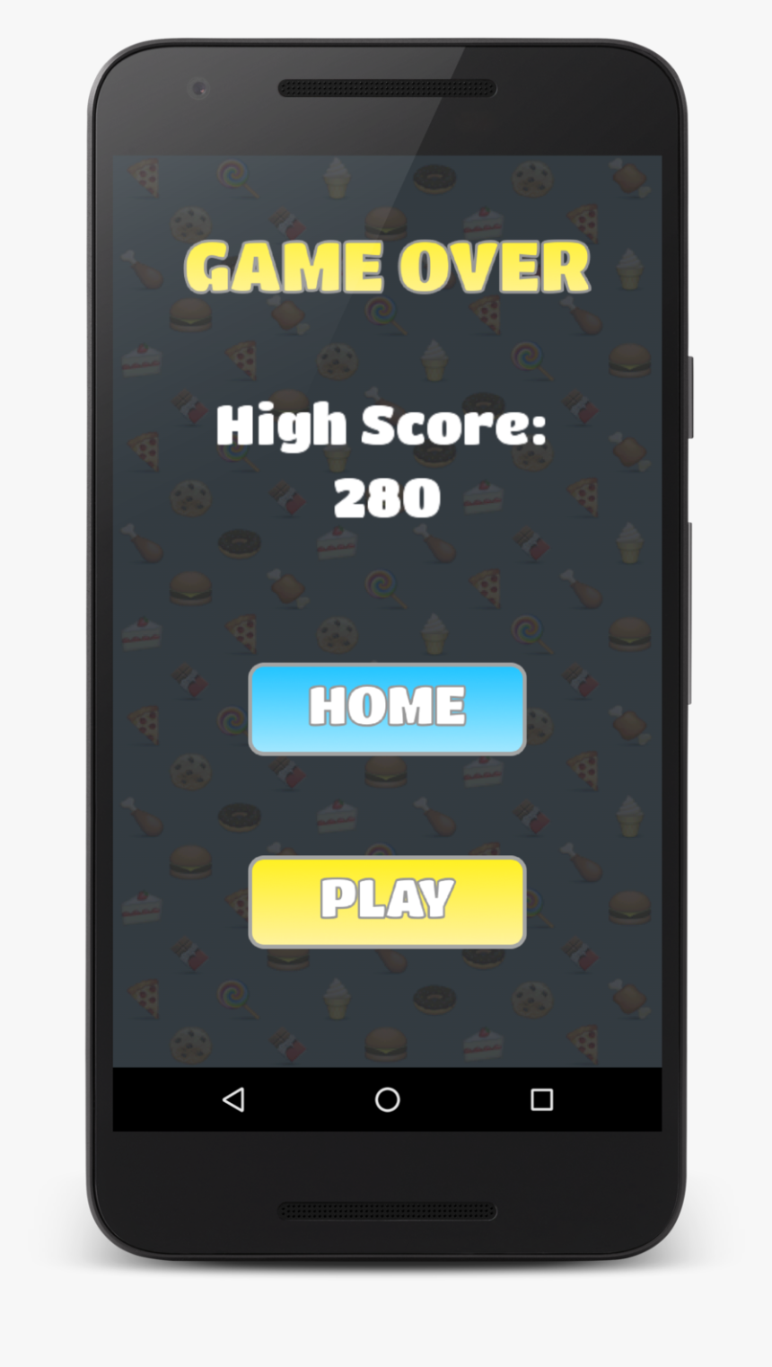 Gameoverscreen - Smartphone, HD Png Download, Free Download