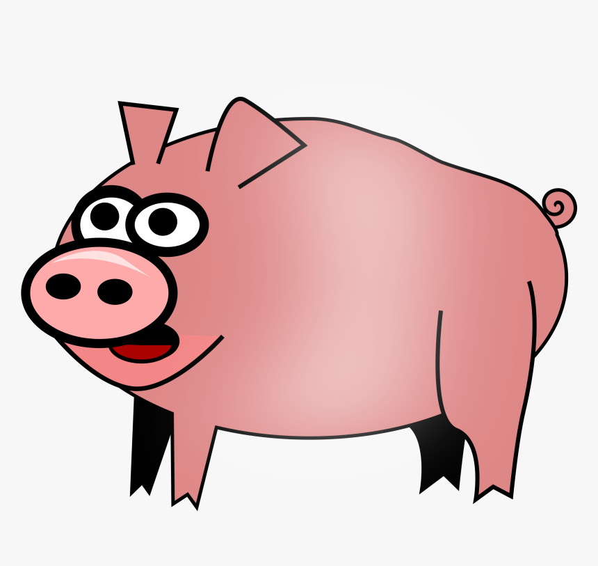 Piggy Clipart Svg - Hog Clipart, HD Png Download, Free Download