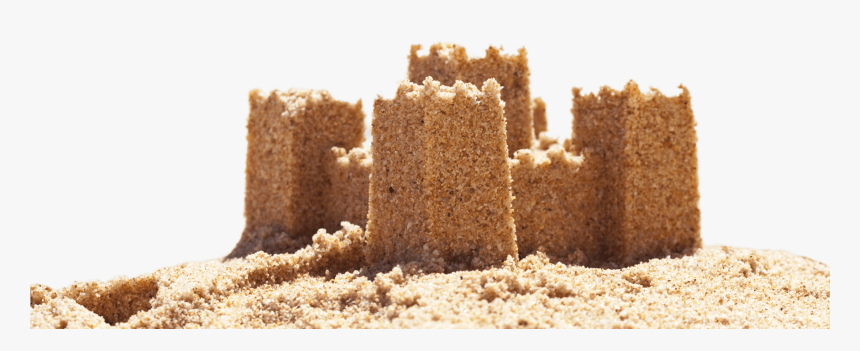 Hill Clipart Sand Hill - Real Sand Castle Png, Transparent Png, Free Download