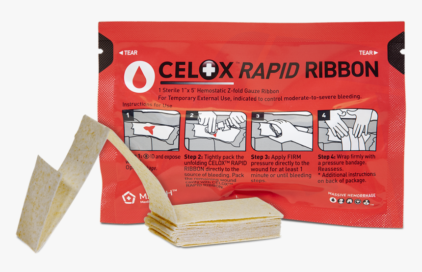 New High Visibility Red Package - Celox, HD Png Download, Free Download