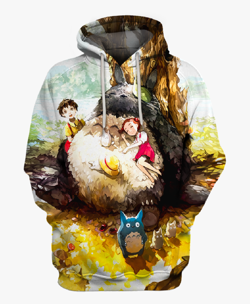 My Neighbor Totoro Summer Time - Hoodie, HD Png Download, Free Download