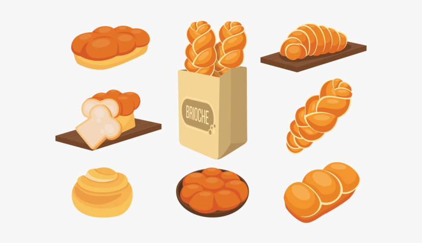 Vector De Iconos De Brioche - Brioche Icone, HD Png Download, Free Download