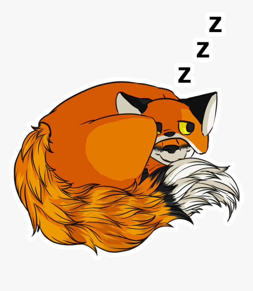 T Tail Sleep Sticker Clipart , Png Download, Transparent Png, Free Download