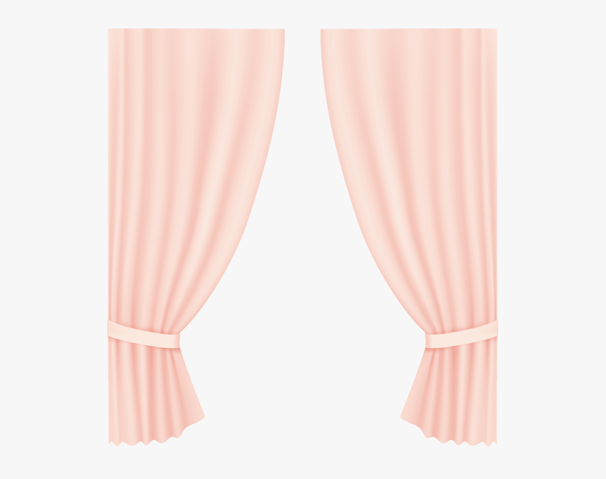 Pink Clip Art Curtains Png, Transparent Png, Free Download