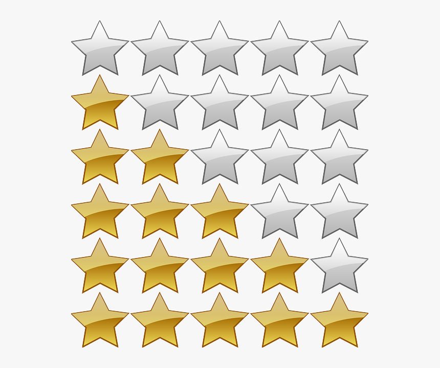 5 Star Rating System Png, Transparent Png, Free Download