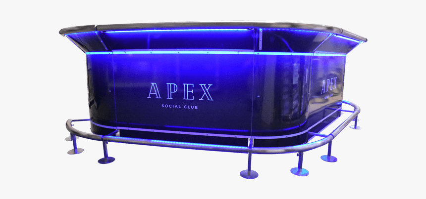 Apex Custom Mobile Bar With Graphics - Serveware, HD Png Download, Free Download