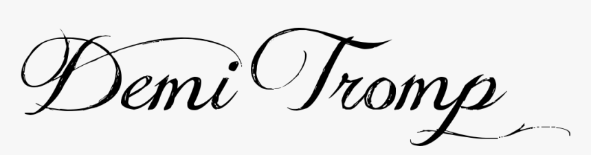 Demi Tromp - Calligraphy, HD Png Download, Free Download