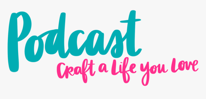 Podcast Amy Tangerine Teal Blue - Calligraphy, HD Png Download, Free Download