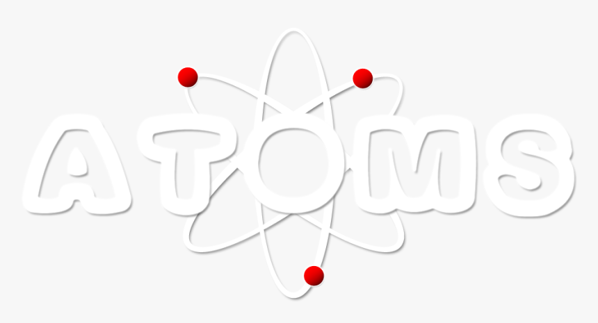 Atoms Logo White - Illustration, HD Png Download, Free Download