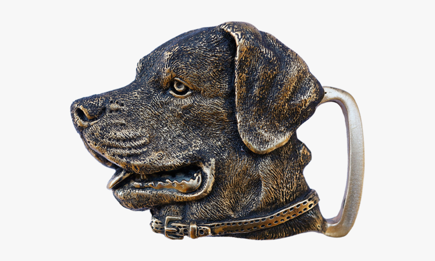 Labrador Retriever Buckle - Rottweiler, HD Png Download, Free Download