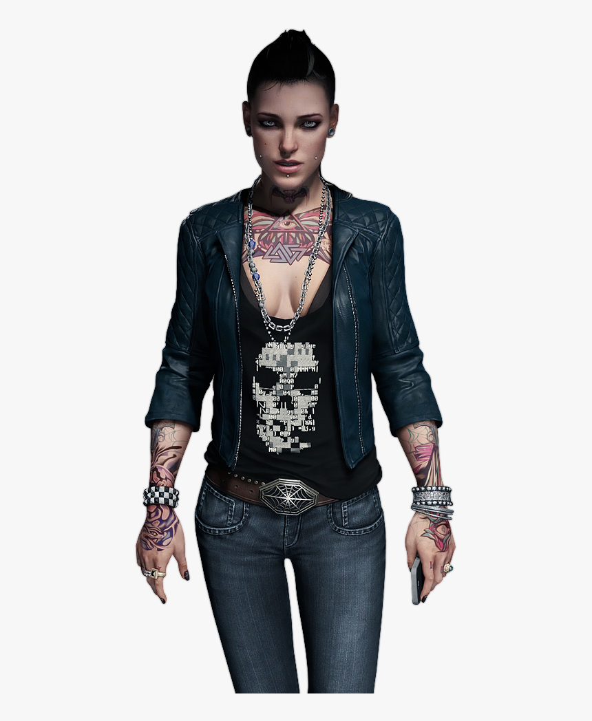 Watch Dogs Girl Character, HD Png Download, Free Download