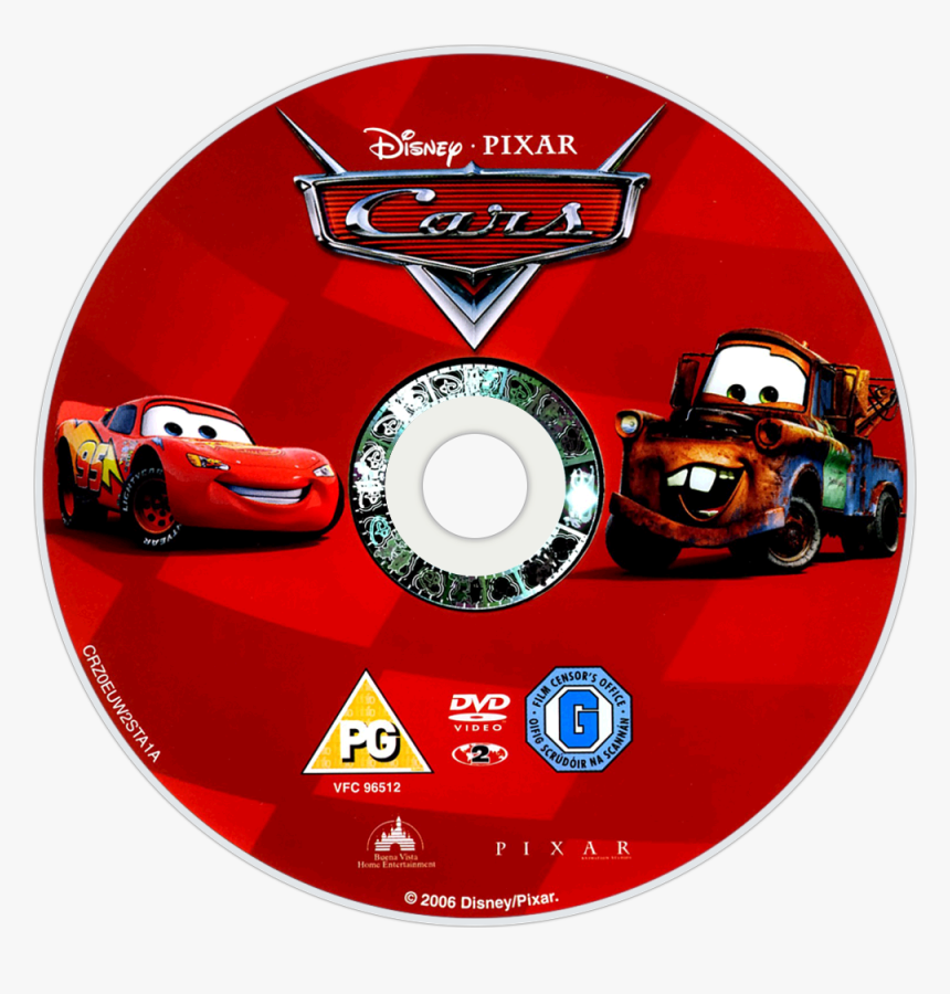 Cars Movie Fanart Cars Full Screen Dvd Disc Hd Png Download Kindpng