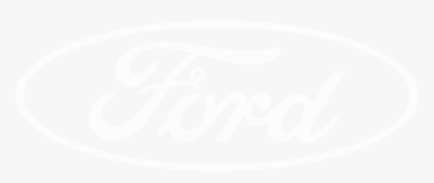 Ford Logo Png Transparent - Ford Logo White Png, Png Download, Free Download
