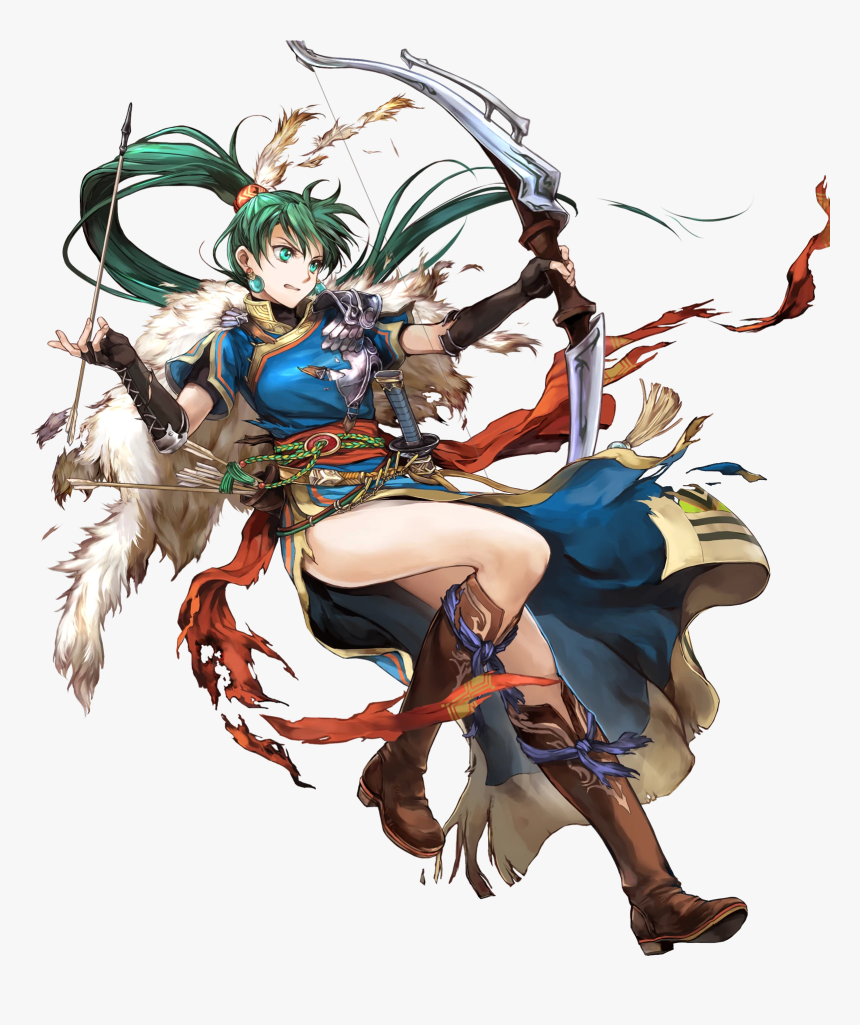 Fire Emblem Heroes Lyn Lady Of Wind, HD Png Download, Free Download