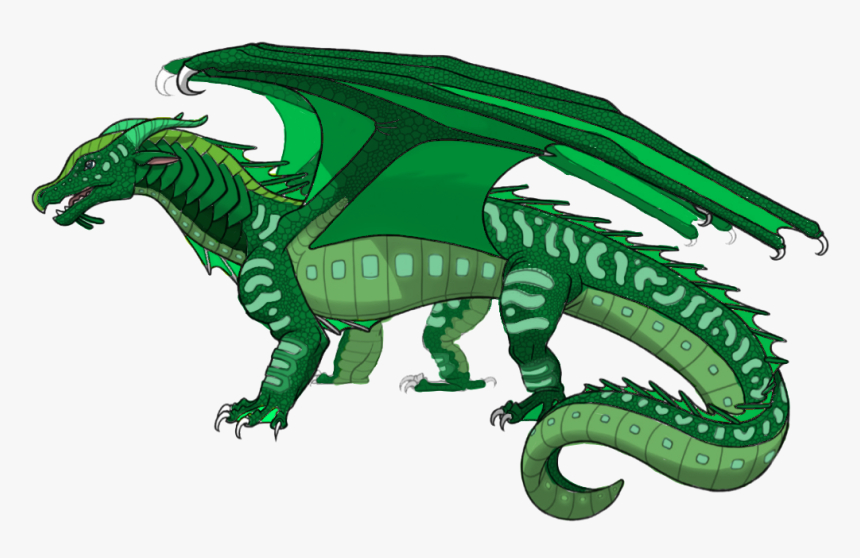 Wings Of Fire Wiki - Wings Of Fire Seawing Green, HD Png Download, Free Download