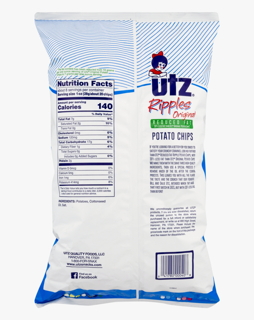 Nutrition Facts For Utz Potato Chips Besto Blog