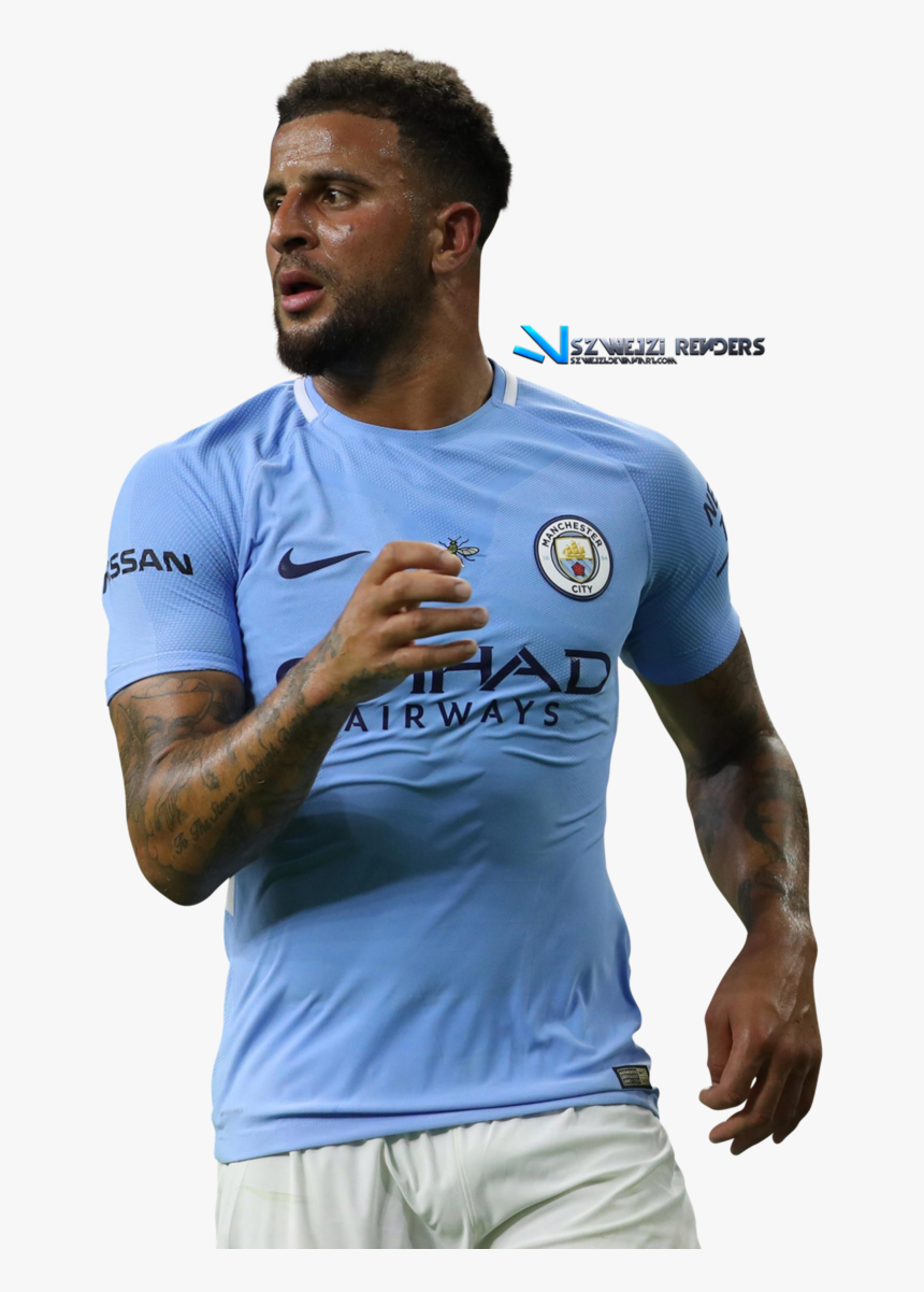 Thumb Image - Man City Defenders Walker, HD Png Download, Free Download