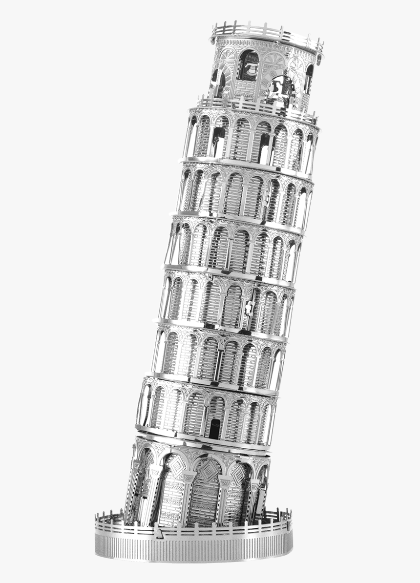 Metal Earth Iconx Leaning Tower Of Pisa - Iconx Leaving Tower Of Pisa, HD Png Download, Free Download