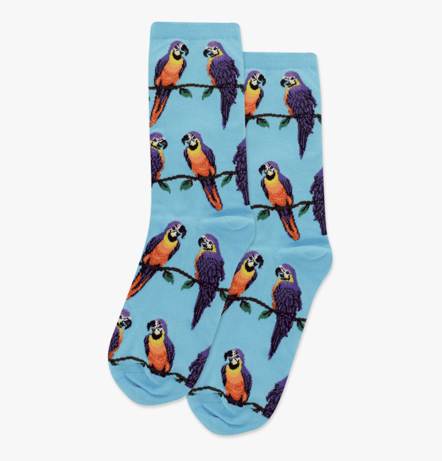 Women"s Macaws Crew Socks"
 Class="slick Lazy Image - Lovebird, HD Png Download, Free Download