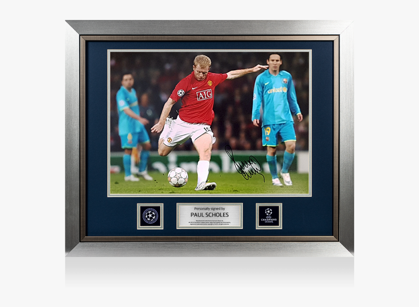 Scholes Goal Vs Barca, HD Png Download, Free Download