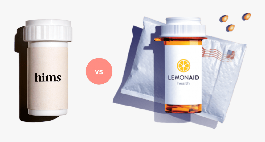 Hims Vs Lemonaid - Graphic Design, HD Png Download, Free Download