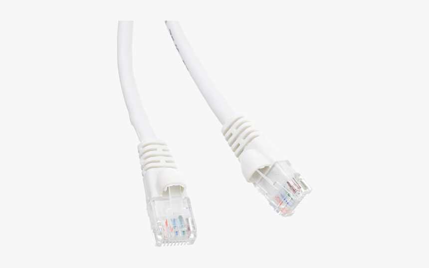 Cat 5e Gigabit Ethernet Cable With Rj-45 Connectors - Ethernet Cable, HD Png Download, Free Download