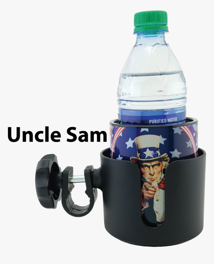 Universal Cup Holder With Removable Keepzit Kooler - Water Bottle, HD Png Download, Free Download