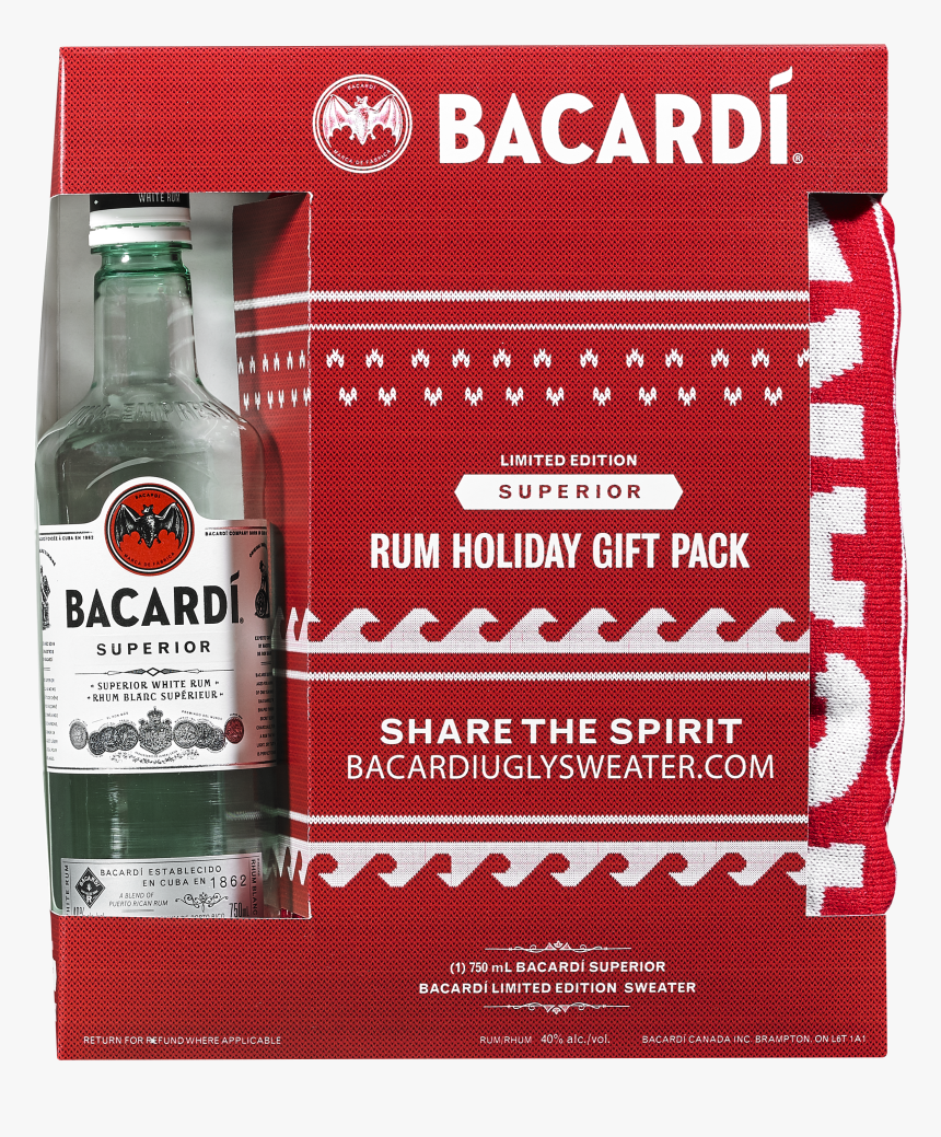 Bacardi Ugyly Sweater, HD Png Download, Free Download