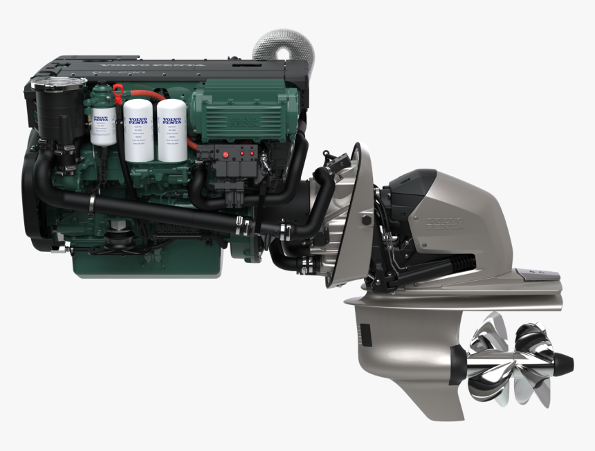 D4 230 Dpi Main - Volvo Penta D6 440, HD Png Download, Free Download