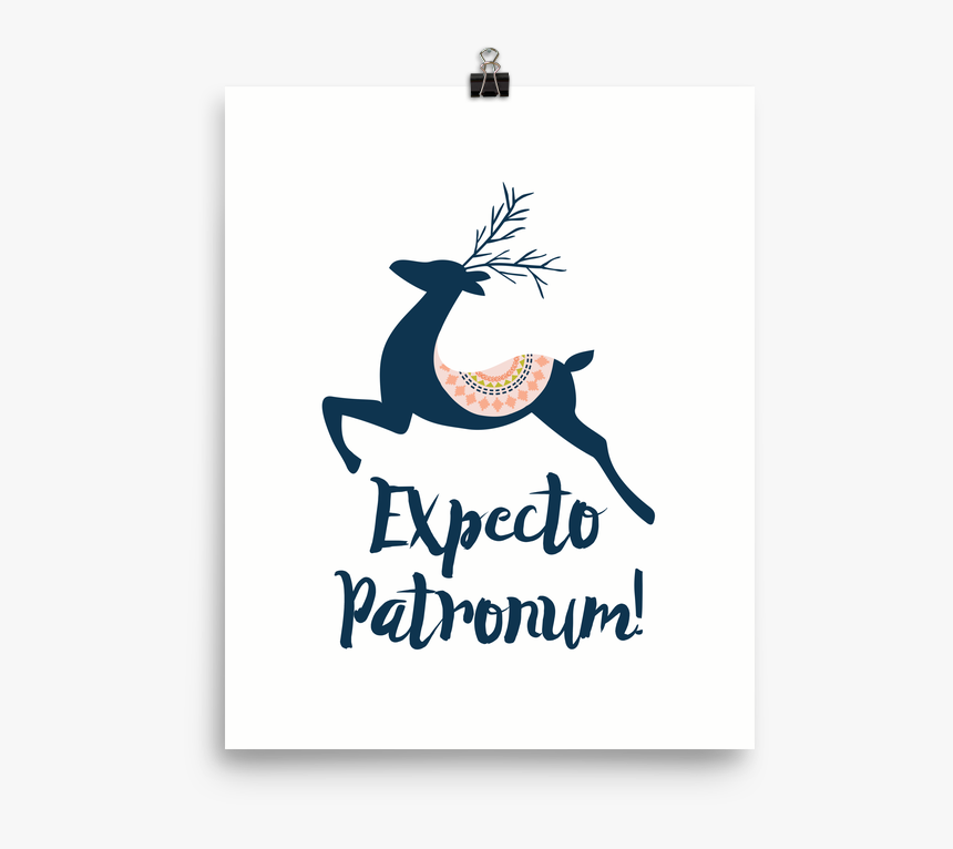 Expecto Patronum Spell Art Print, HD Png Download, Free Download