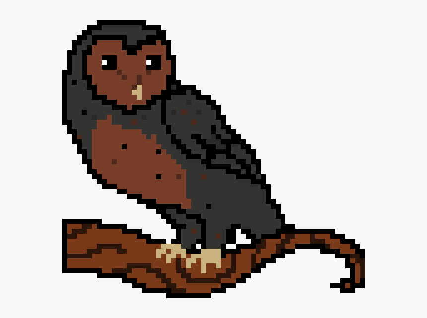 Barn Owl Pixel Art, HD Png Download, Free Download