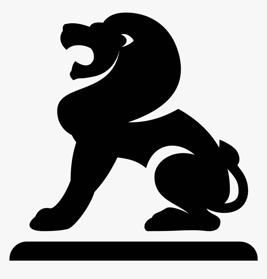 Lion Statue Icon - Lion Icon Png Transparent, Png Download, Free Download