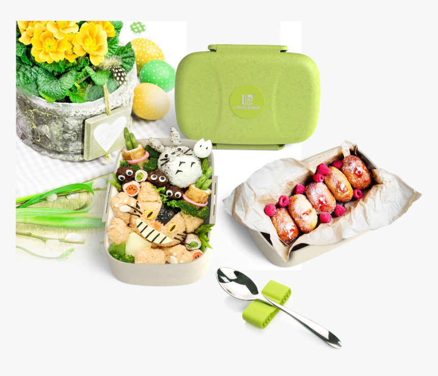 Food Container Lunch Box - California Roll, HD Png Download, Free Download