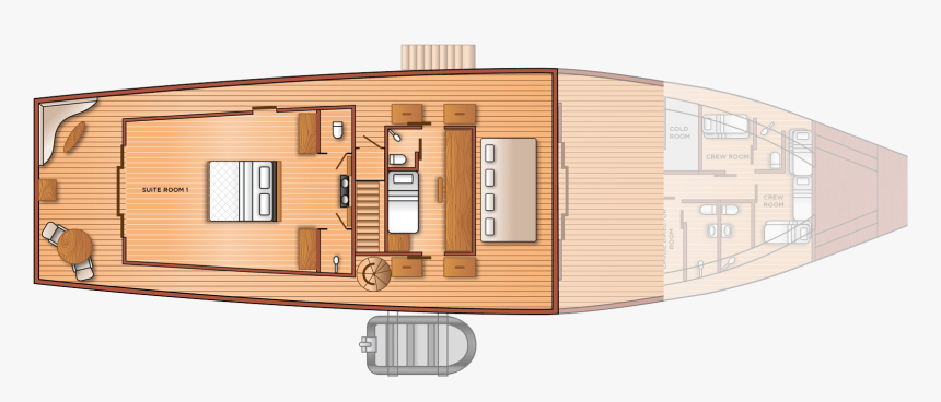 2nd Floor - Luxury Yacht, HD Png Download, Free Download