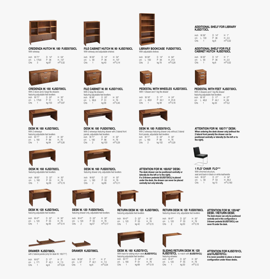 Sedona Home Office Office Furniture Piece Names HD Png Download 