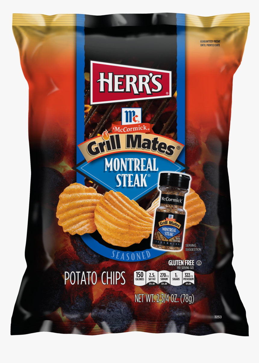 Herr's Steak And Potato Chips, HD Png Download, Free Download