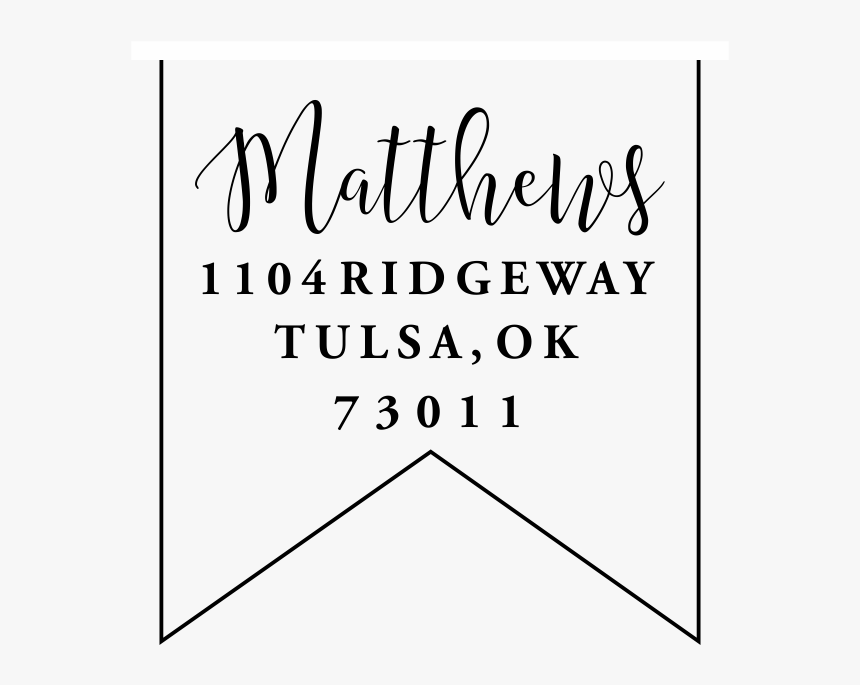 Matthews Penant Address Stamp"
title="matthews Penant - Arvest Bank, HD Png Download, Free Download