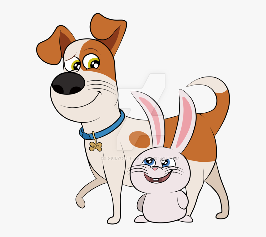 Pet Clipart Secret Life Pets - Cartoon, HD Png Download, Free Download