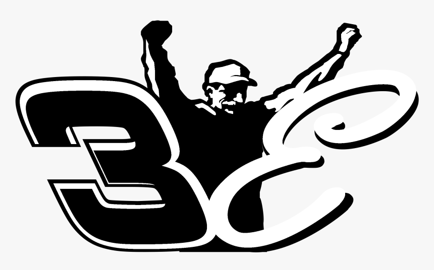 Dale Earnhardt Legacy Logo Black And White - Dale Earnhardt Legacy Decal, HD Png Download, Free Download