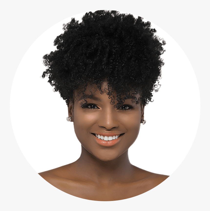 Natural Hair Kinky Coily - Afro, HD Png Download, Free Download