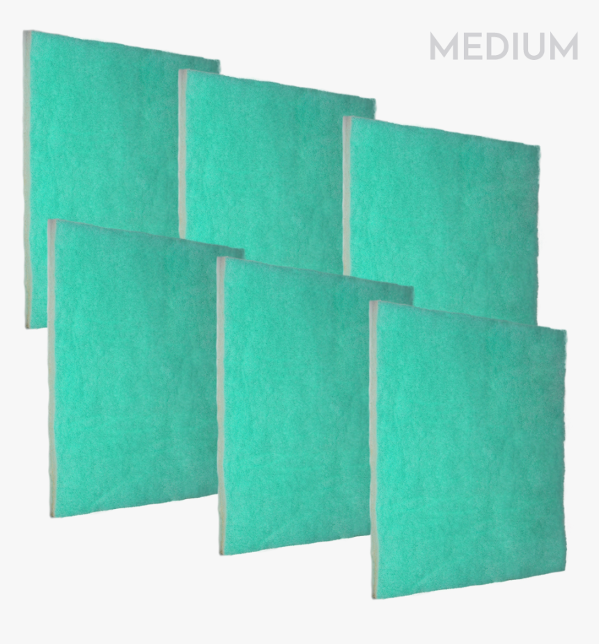 6 Pack Of Green Screen Air Filters Are Pre-cut To Size - Paper, HD Png Download, Free Download